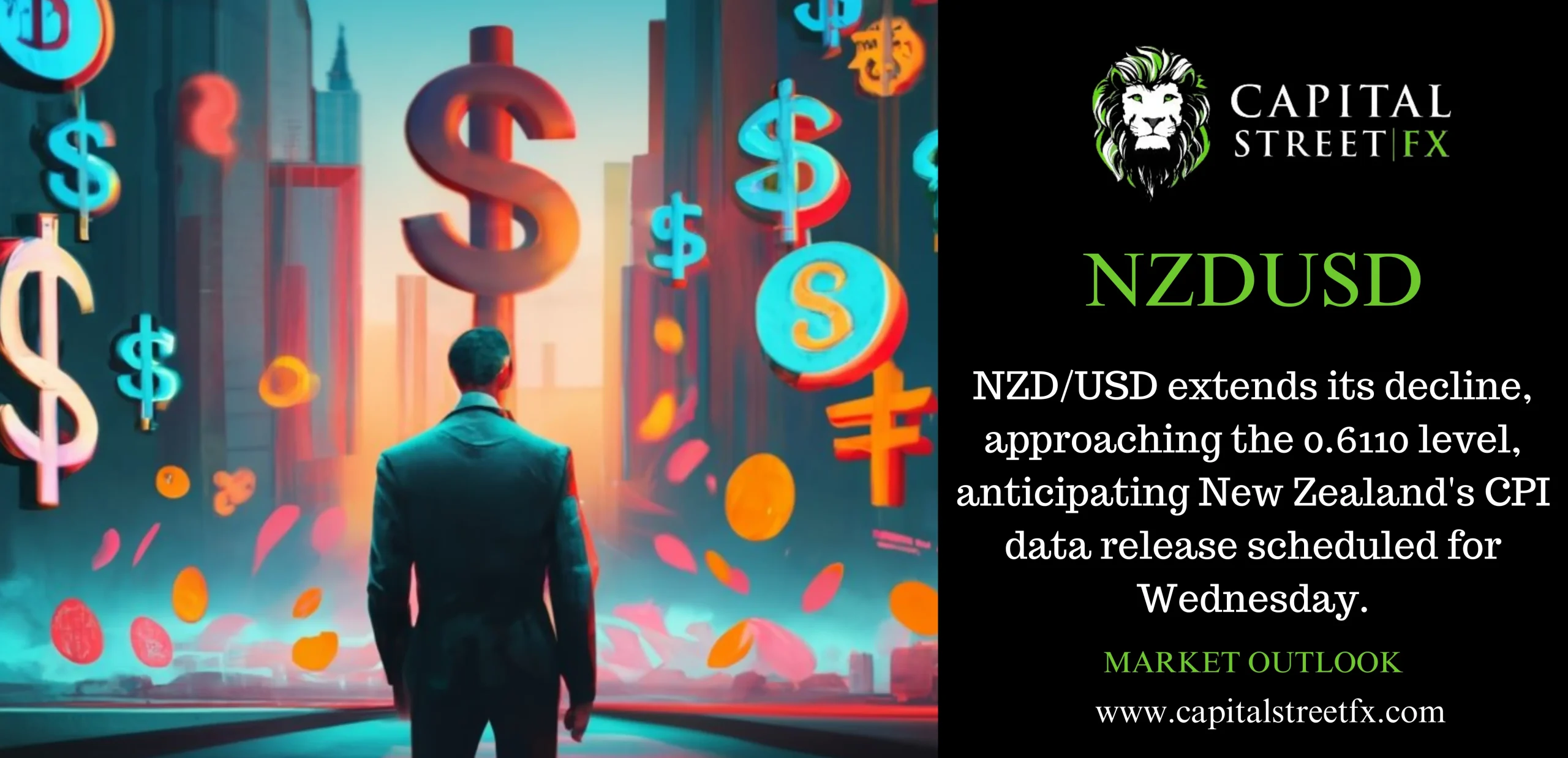 NZDUSD decline