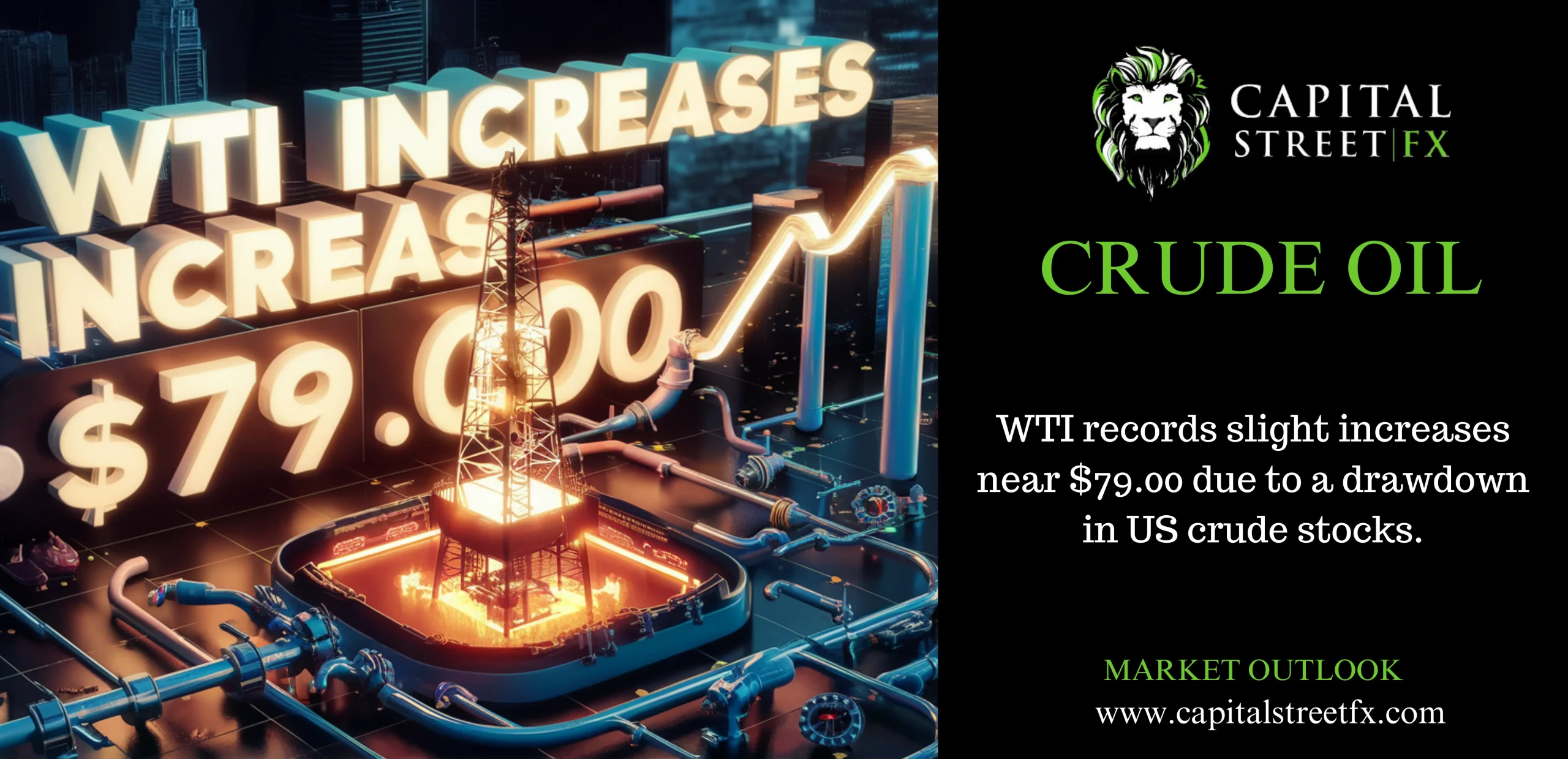 crude oil market increase