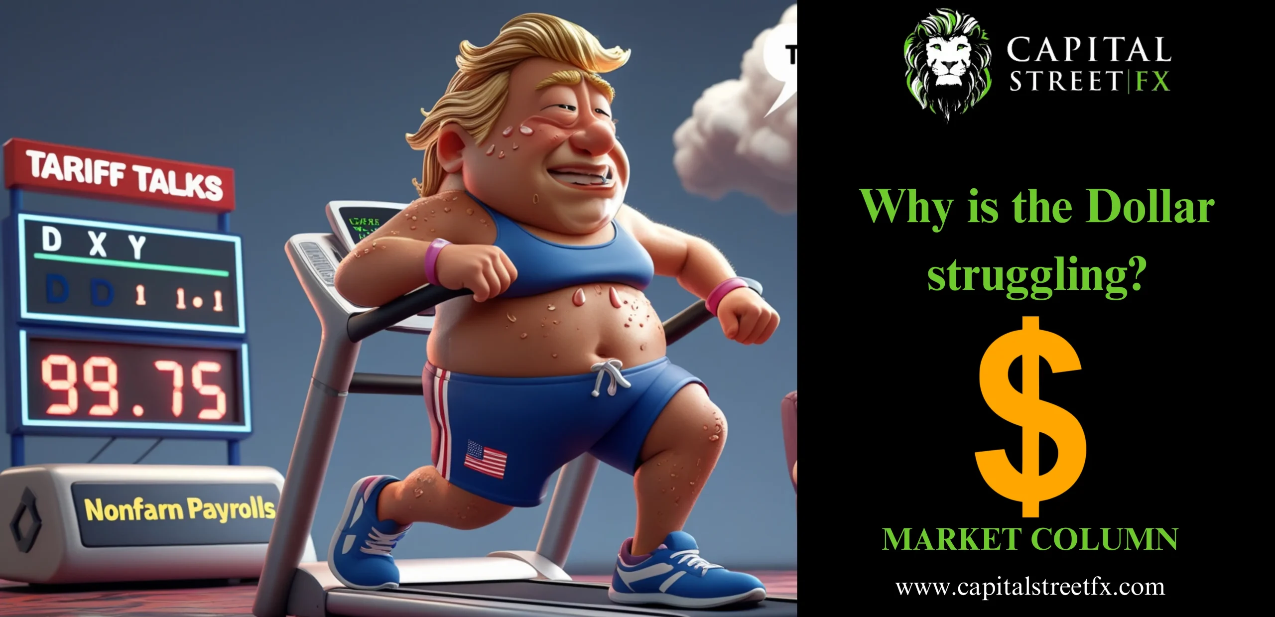 Why is the Dollar struggling?