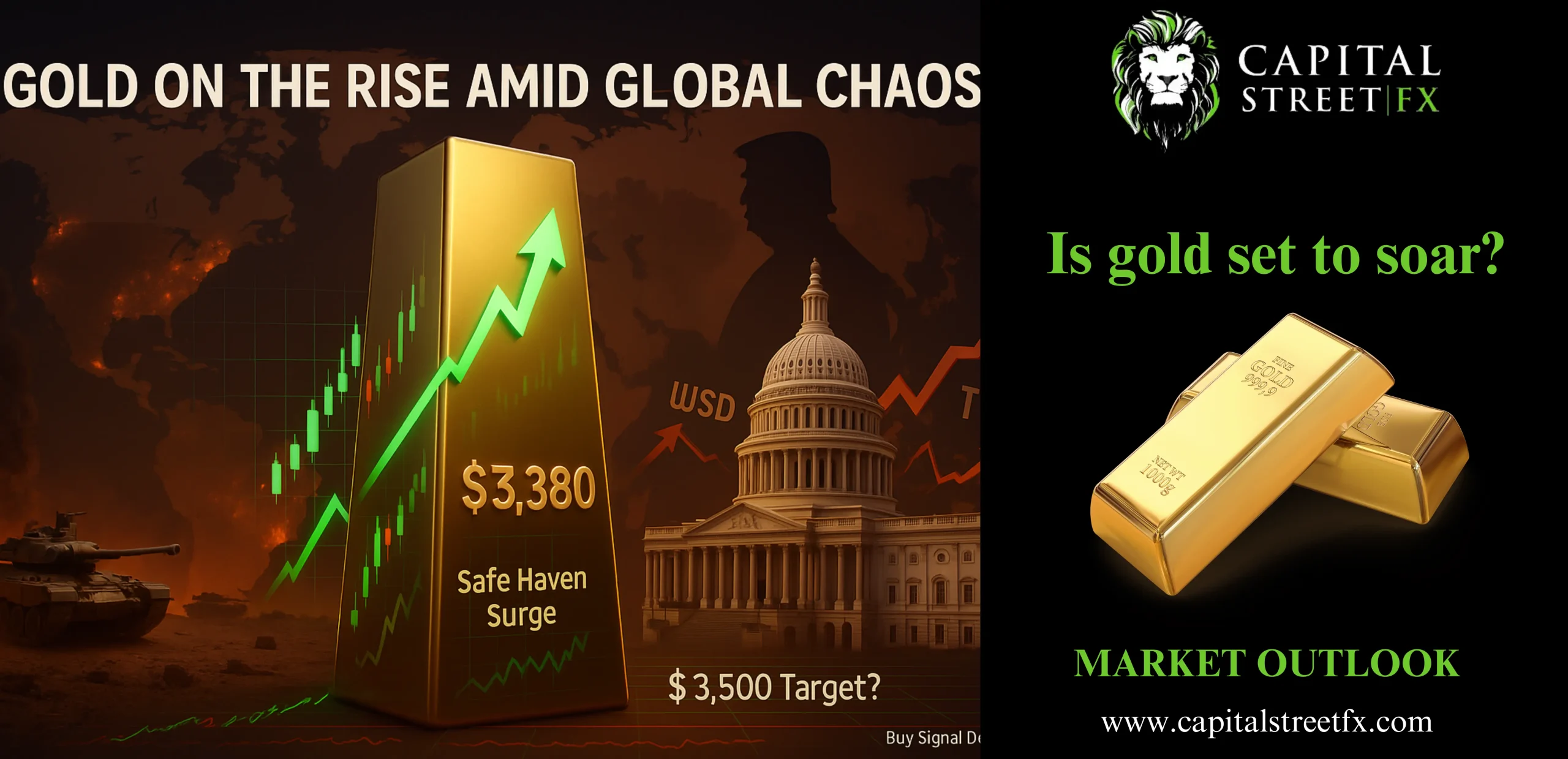 GOLD PRICE RISE